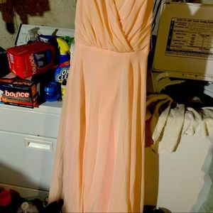 Size 14 Petal Pink David’s bridal bridesmaid dress
